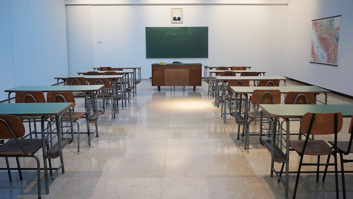 Class II classroom at Feynman Public School